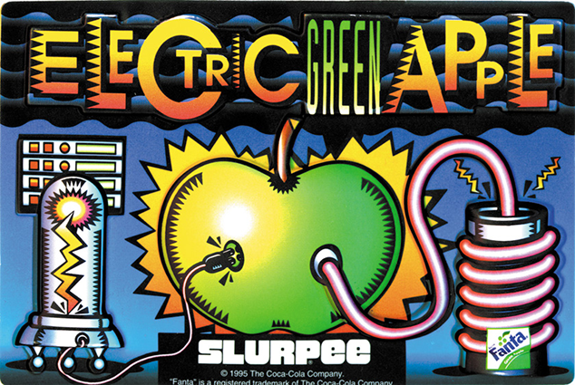 Electric Green Apple card